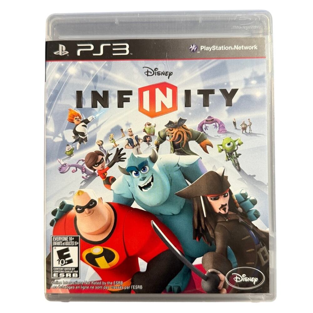 Disney Infinity PS3 Game Excellent, Mint Condition - 2013 Release